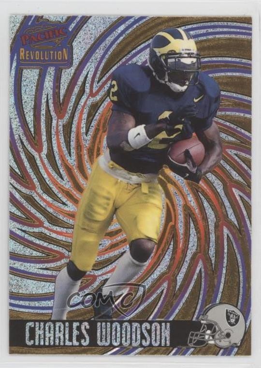 1998 Pacific Revolution Charles Woodson #105 Rookie RC HOF 07ol