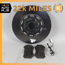 08-16 Aston Martin DB9 DBS Front Carbon Ceramic Brake Rotor ED231125AA OEM 22k