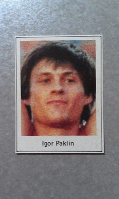 Igor Paklin Kyrgyzstan USSR High Jump Swedish Buster 1985 - 1986 RARE Oddball