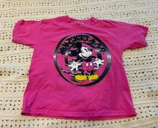 Disney Mickey & co. Vintage USA made shirt pink mouse logo large women’s small