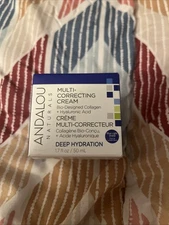 ANDALOU NATURALS MULTI-CORRECTING CREAM DEEP HYDRATION 1.7fl oz NEW IN BOX