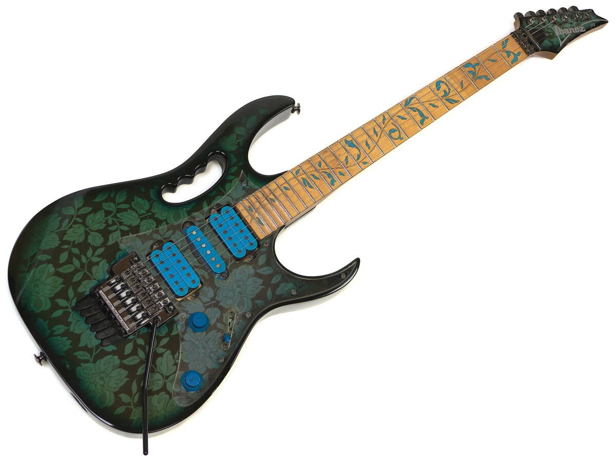 Ibanez JEM77 BFP Steve Vai Blue Floral Electric Guitar 1991