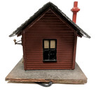 Busy Small Town Depot w/Veranda,Lites,Classic Minaturs?,Built-Up,HO/HOn3,Excllnt — photo 5