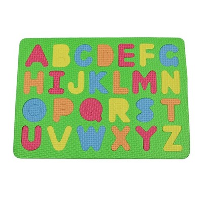 Colorful Multicolor Small Foam Alphabet Puzzle Jigsaw Mat for Babies & Toddlers
