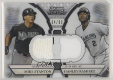 2011 Bowman Sterling Refractor 4/99 Giancarlo Stanton Hanley Ramirez #DRB-SR 7uo