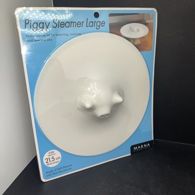 Silicone Pot Lid Piggy Steamer Large by Marna NEW