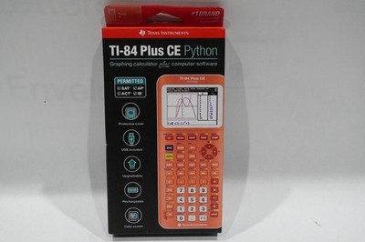 Texas Instruments TI-84 Plus CE Python Graphing Calculator Color Peach Pi  a11