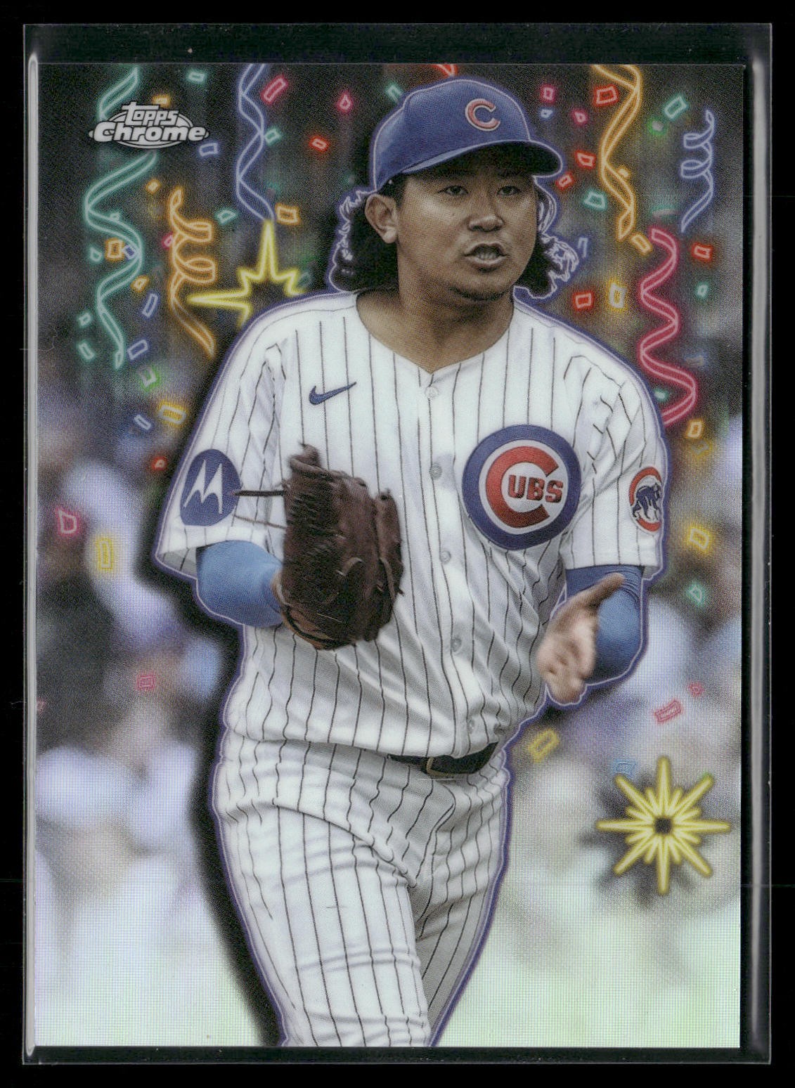 2025 Topps Chrome Update #CT-15 Shota Imanaga Celebracion
