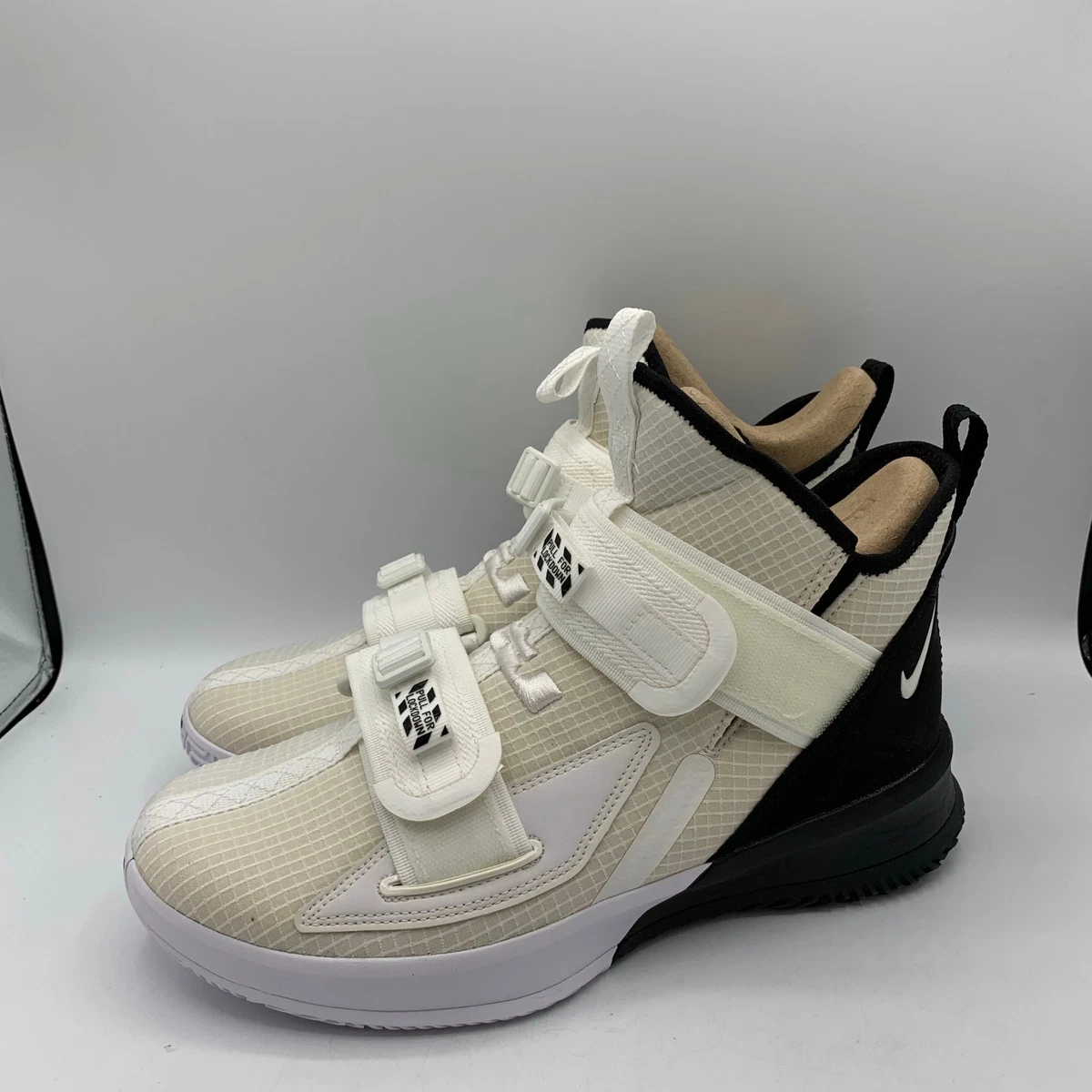 Nike LeBron Soldier 13 SFG White Black for Sale | Authenticity