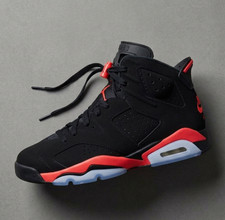 Nike Air Jordan 6 Retro Infrared Salesman IQ1...