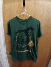 WOMAN'S HARRY POTTER PULLOVER GREEN SHIRT SMALL BY WIZARDING WORLD