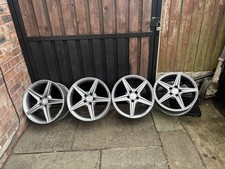 Mercedes C Class genuine AMG Alloy Wheels 18 x 4 In Good Condition W205