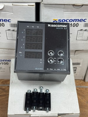 SOCOMEC 192J 9100 MULTI-FUNCTION METER MULTIS L20