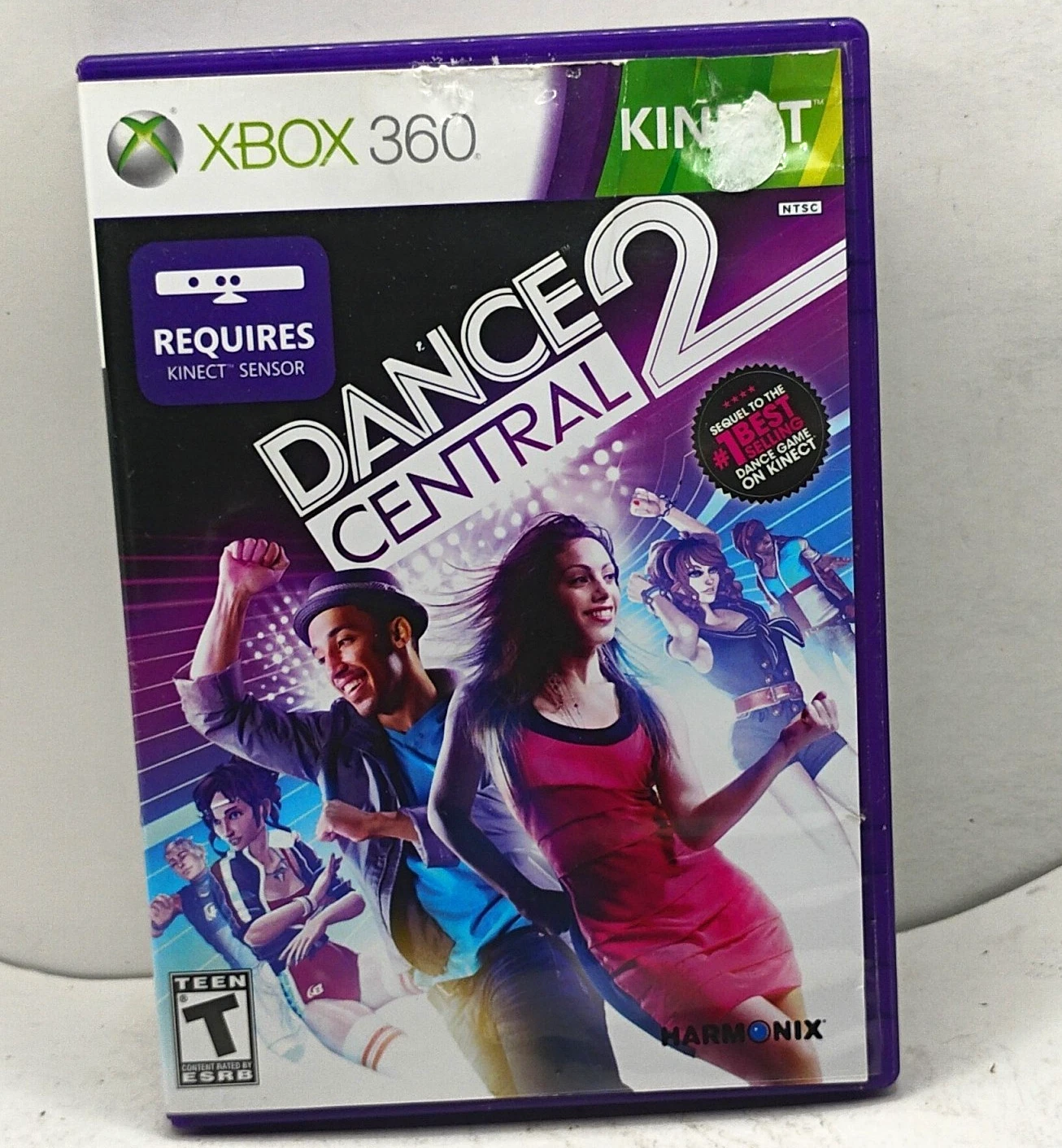 Dance Central 2 Xbox 360 Game Kinect Compatible Multiplayer NTSC-U/C T