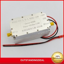 1.5-1.6GHz 10W RF Power Amplifier Module 40dB High Gain Amplifier with Heatsink