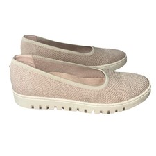 Vionic Women's Uptown Skimmer Knit Slip-ons Loafer Shoes Pink Gold Size 8.5