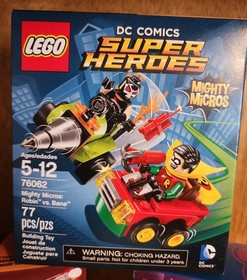 Lego 76062, 76064 And 76093 Super Heroes Mighty Micros Lot MISB