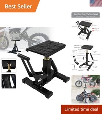 Dirt Bike Stand Adjustable Jack Stand 1200Lbs Capacity Engine Stand Vertical ...