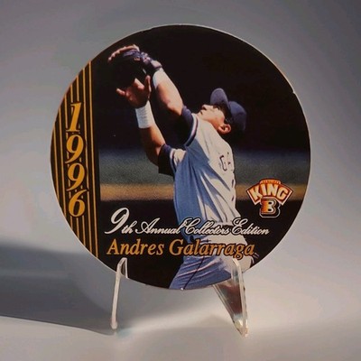 ANDRES GALARRAGA - 1996 KING B SQUARE - ROCKIES