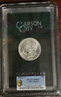 1882-CC Pcgs MS60  Hoard Carson City Morgan Silver 1$ With Box And Certificate