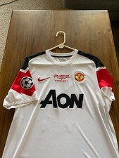 Ryan Giggs Manchester United 2010/2011 Champions League Final Shirt Large