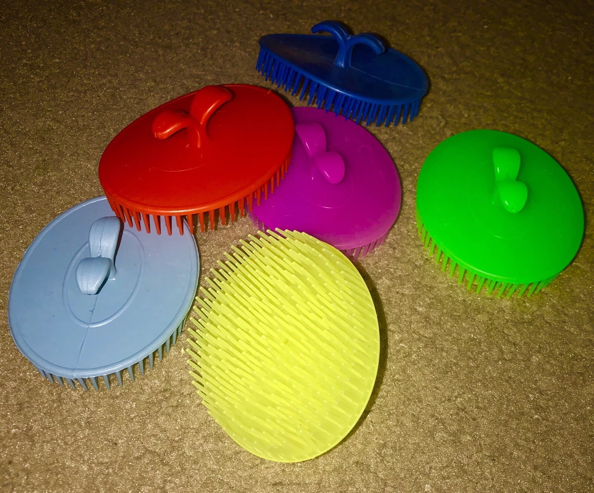 Scalpmaster Shampoo Scalp Hair Shower Massage Brush Moroccan Item