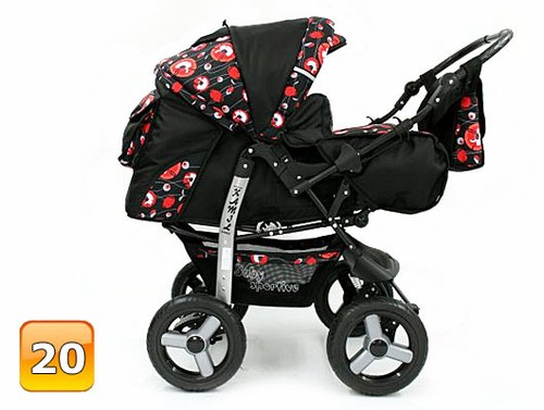 PRIX ACTIONS poussette combinée 3 en 1 poussette siège sport siège auto coque bébé - Photo 24/44