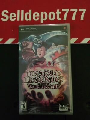 Untold Legends: The Warrior's Code (Sony PSP, 2006) Brand New 