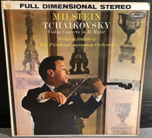 MILSTEIN TCHAIKOVSKY Violin Concerto in D Major 1960 SP-8512 looks NM plays VG++ - Picture 2 of 6
