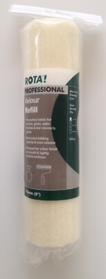 Rota Farbroller Nachfüllhüllen Polyester Velours grün gewebt 9'' und 12'' 3er-Packung 5er-Packung