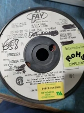 Striped Wire 20 AWG Gauge 630FT Car Boat Marine Tinned Copper Brown/Red