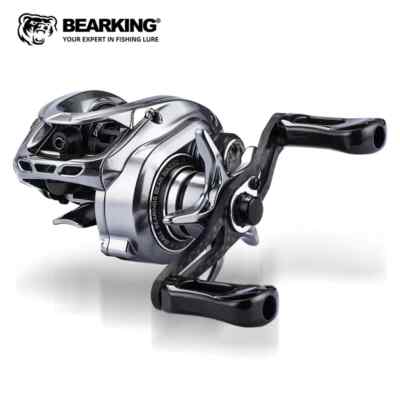 Drag System 4Kg Max Power Carbon Fiber 7.1:1 High Speed Ratio Baitcasting Reel