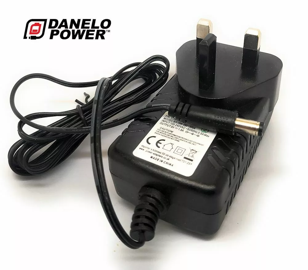 Kettler VERSO 309 Crosstrainer 9VDC 500mA Mains AC Adaptor Power Supply