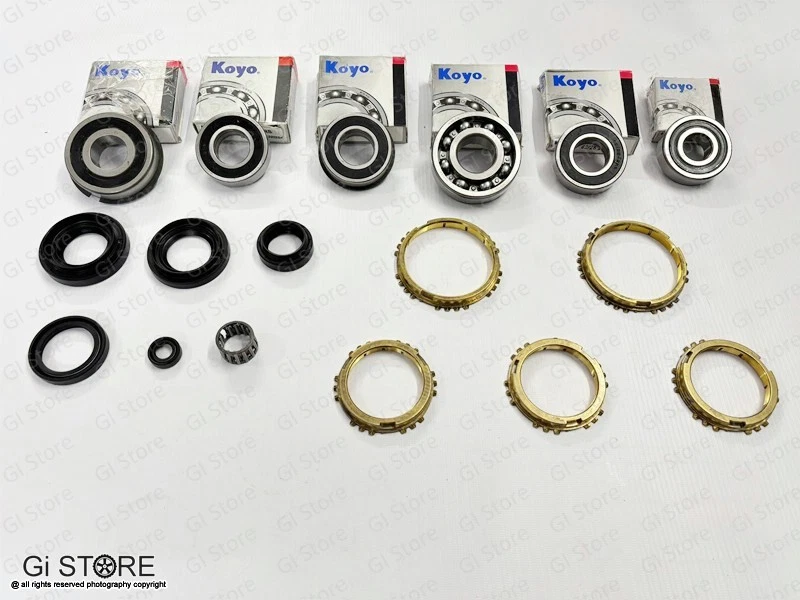 For Suzuki Samurai 86-95 5 Speed Manual Transmission Rebuild Kit+Synchro Ring - Image 2 of 4