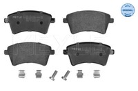 Meyle 025 246 9317 BremsbeläGe, Scheibenbremse FüR MERCEDES-BENZ