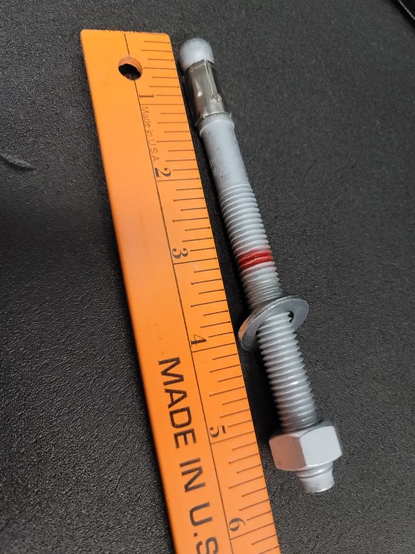 HILTI Heavy Duty Wedge Anchor Assembly HST3 M12 x 145mm