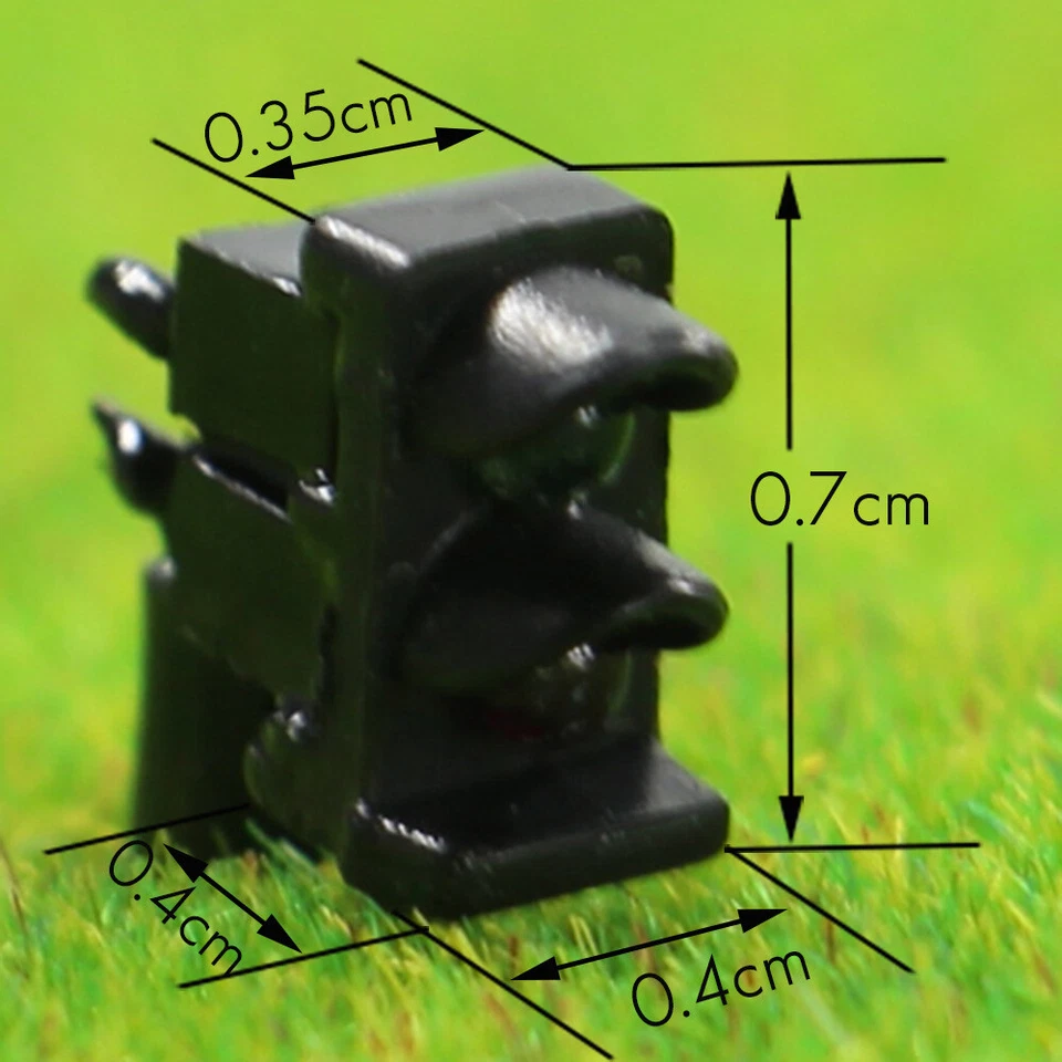 JTD1501GR 5pcs N Scale LEDs made Dwarf Signals for Railway Signal 2 Aspects - Image 4 of 4