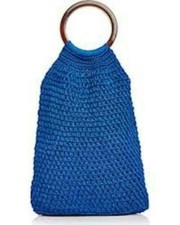 Binge Knitting Maya Large Blue Tote B3924