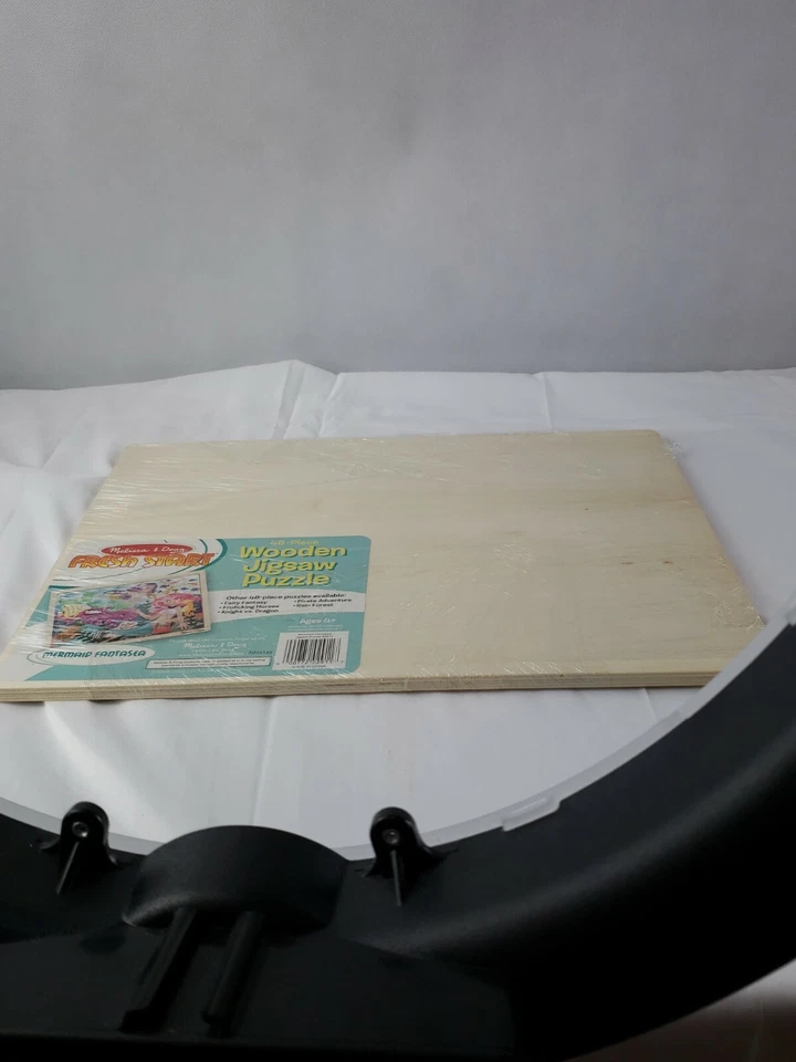 Melissa & Doug Fresh Start Mermaid Fantasea Wooden Jigsaw Puzzle 48 Pieces - Image 4 of 4