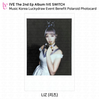 IVE The 2nd EP Album IVE SWITCH MusicKorea Lucky Draw Photocard