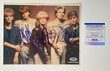 DURAN DURAN X2 SIGNED AUTOGRAPHED 8X10 PHOTO NICK RHODES ROGER TAYLOR PSA COA A