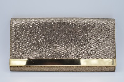 aldo gold clutch bag