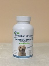 POTASSIUM COMPLEX for DOGS 120 Tablets Exp 3/2025 Nutrition Strength