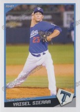2017 Tulsa Drillers Yaisel Sierra RC Rookie Los Angeles Dodgers CUBA
