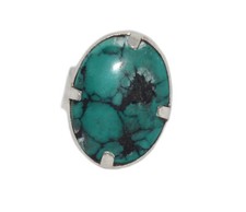 Turquoise Ring 925 Sterling Silver Ring Silver Jewelry Boho Ring Gypsy Ring