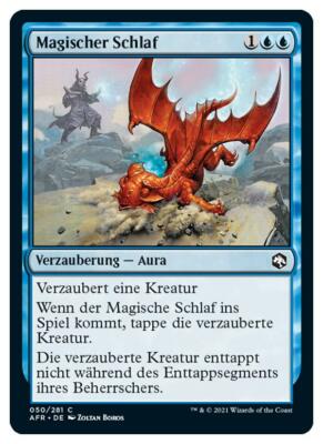 Magic the Gathering - Magischer Schlaf #050 AFR - DE NM MtG
