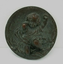 ✅ ANTICA SCULTURA IN BRONZO FUSIONE CERA PERSA EPOCA 800 SCULPTURE ANTIQUE - 731