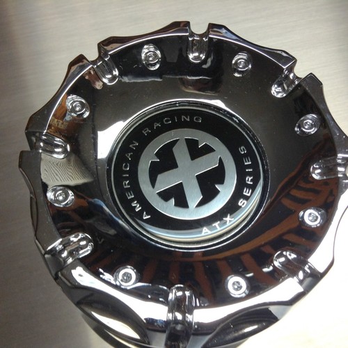 American Racing ATX Series Chrome Wheel Center Cap S608-33 - Picture 4 of 6
