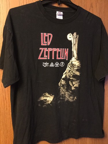 Led Zeppelin. Black Shirt. XL. | eBay