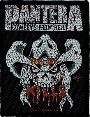   Pantera - Kills gewebter Aufnäher - woven Patch